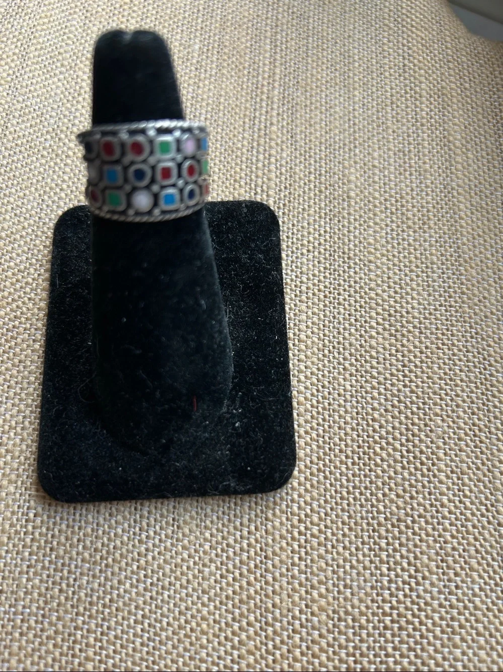 Sterling ring about a size 6 1/2